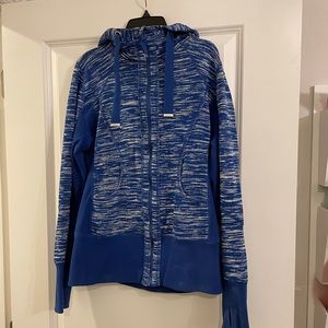Zella Zip Hoodie Jacket sz L